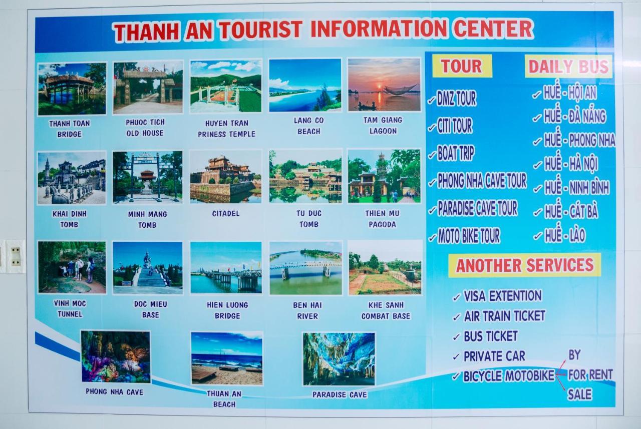 Thanh An 2 Guesthouse Hue Eksteriør bilde